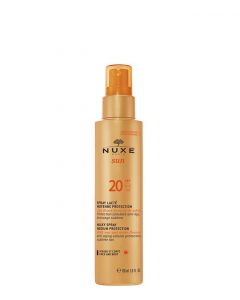 Nuxe Sun Milky Spray for Face and Body SPF20, 150 ml.